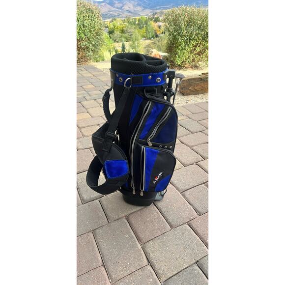 AMF Juniors Kids Golf Bag/Stand and Straps - Picture 3 of 10